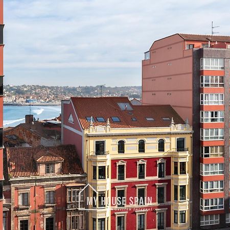 Myhousespain - Radiante Piso Junto A La Playa Gijón Exteriér fotografie